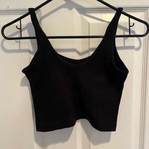 Urban Outfitters Black Seamless Top